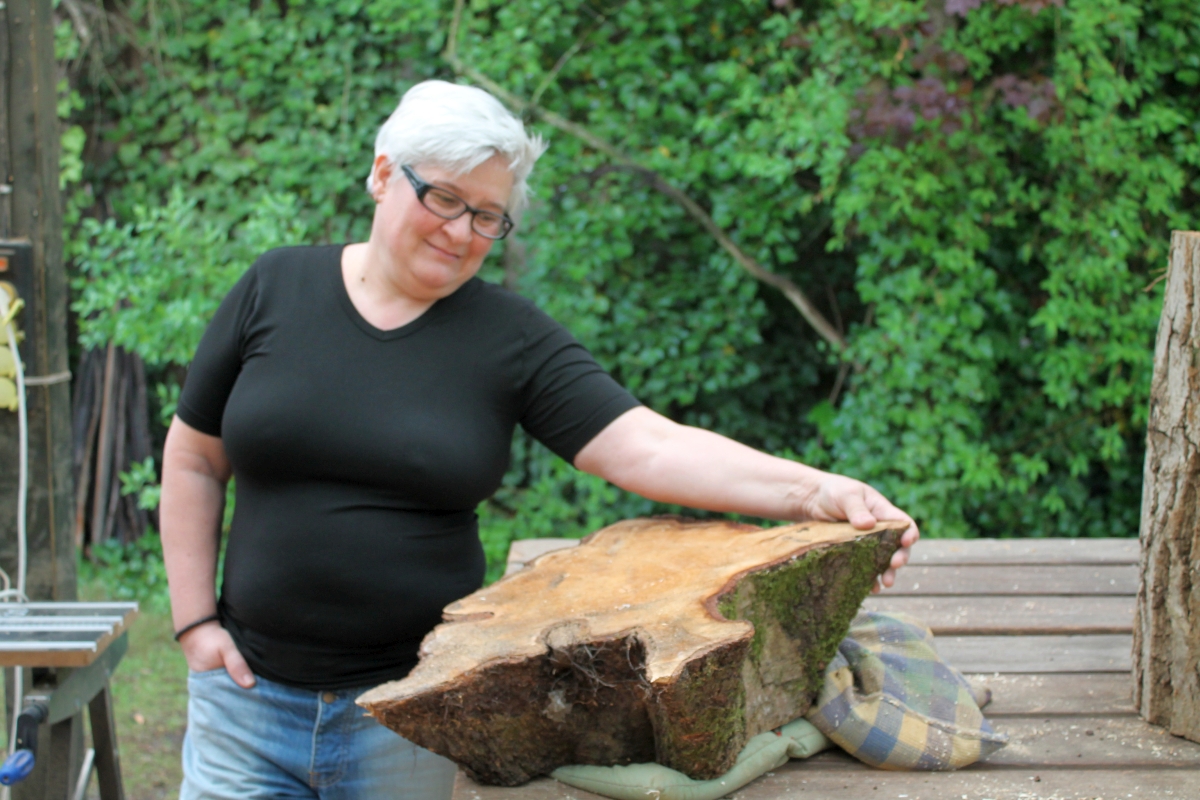 Evangelia mit Birke
